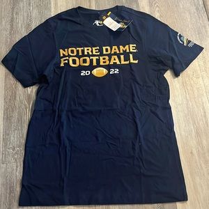 Notre Dame The Shirt 2022 NWT navy mens size M